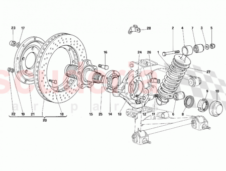 Photo of Front wheel hub…