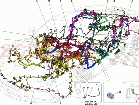 Photo of WIRING HARNESS FOR MECHANICAL SEAT…