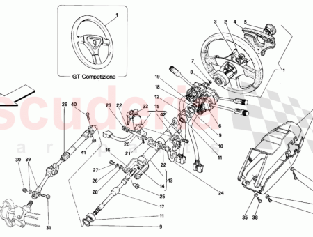 Photo of COMPLETE STEERING WHEEL…