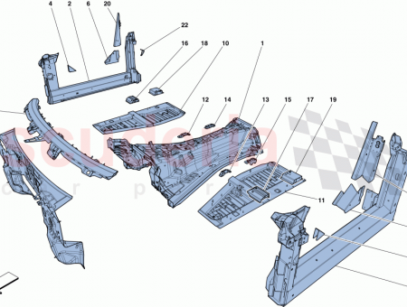 Photo of LH UPPER FRONT CONNECTOR ELEMENT…