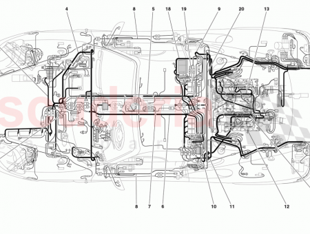 Photo of CONNECTION CABLES FOR RH ENGINE COMPARTMENT…