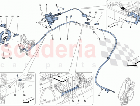 Photo of RH PARKING BRAKE CABLE…