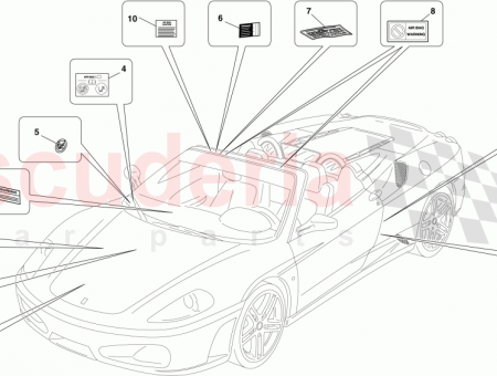 Photo of ADHESIVE AIRBAG DEACTIVATION LABEL…