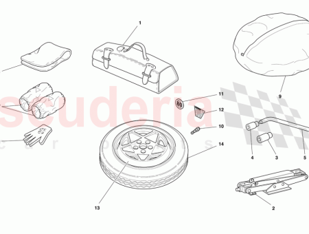 Photo of SPARE WHEEL KIT…