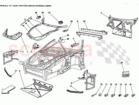 Photo of COMPLETE RH FRONT SIDE FRAME…