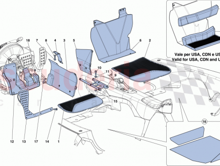 Photo of PASSENGER SIDE LATERAL FOOTREST…