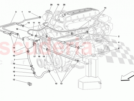 Photo of PIPE FROM RH HEAD TO VENT BODY…