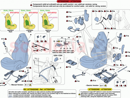 Photo of RH SEAT COMPLETE WITH GUIDE RAILS…