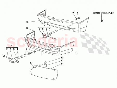 Photo of Tow hook assembly…