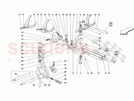 Photo of 1st AND REVERSE 4th AND 5th GEAR RODS…