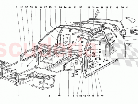 Photo of Inner connection plate LH complete…