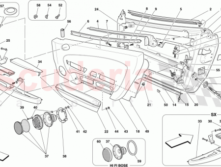 Photo of RH SEAT BELT SLOT SURROUND…