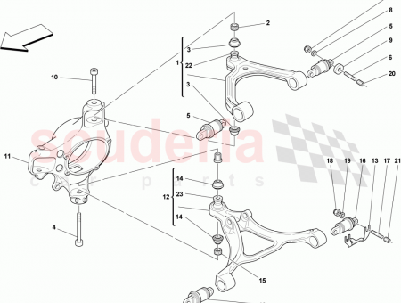 Photo of RH FRONT STUB AXLE…