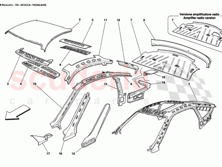 Photo of UNDER REAR WINDOW LOWER CROSSPIECE FRAME…