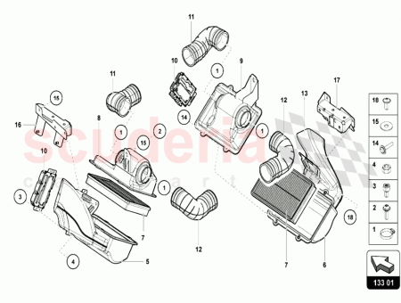 Photo of Air Cleaner Lower Part left…