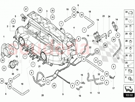 Photo of INTAKE MANIFOLD UPPER PART…