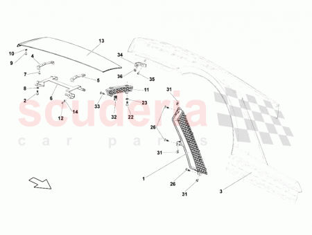 Photo of AIR INTAKE GRID LH STYLE PACK…