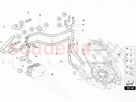 Photo of COOLANT HOSE…