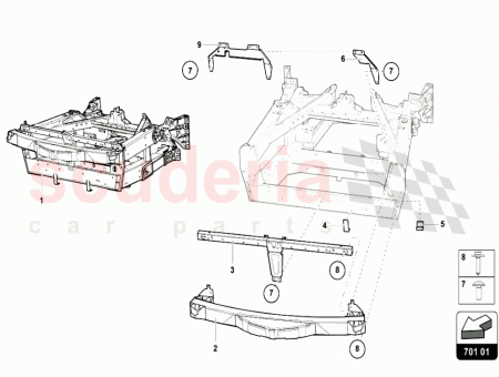 Photo of Trim Frame Front Part contact Your Area Manager…