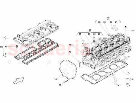 Photo of ASSEMBLEY 1 5 CYLINDER HEAD UP TO ENGINE…