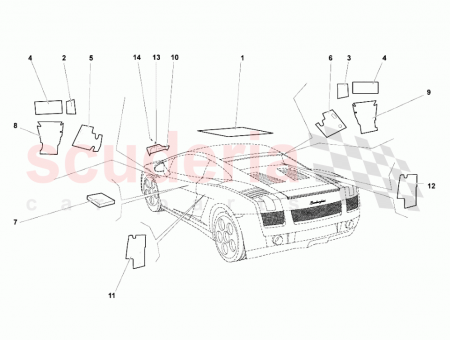 Photo of LH LOWER WHEELARCH INSULATION…