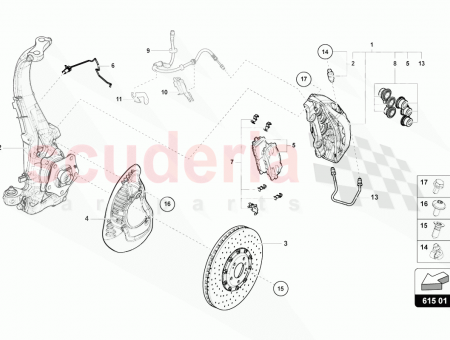 Photo of 1 SET OF BRAKE PADS FOR DISK BRAKE…