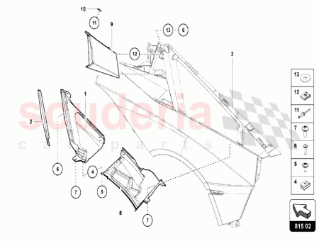 Photo of Air Guide Grille left…