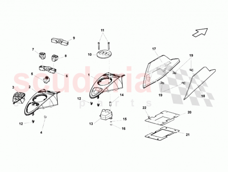 Photo of FRONT CONSOLE CENTER EXTENSION STANDARD…