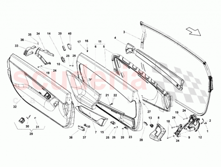 Photo of RIGHT DOOR WEATHERSTRIP INNER…