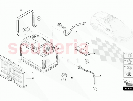 Photo of CLAMPING STRIP FOR BATTERY…