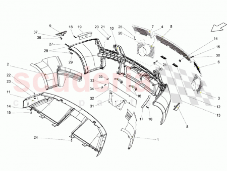 Photo of LEFT REAR GRID…