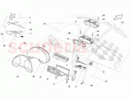 Photo of CENTER INSTRUMENTS ASSEMBLY…