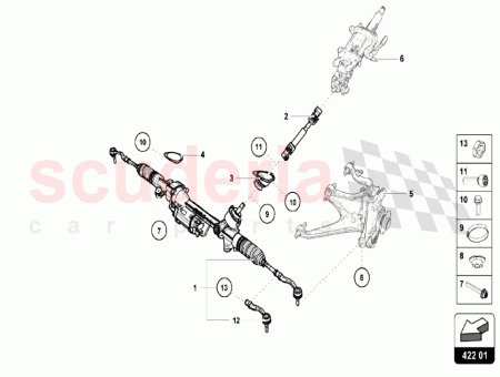 Photo of Power Steering Rack OPT ADS Dynamic Steering…