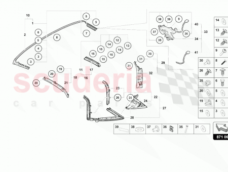 Photo of KIT SCREWS FOR FRONTHEADER SEALING…