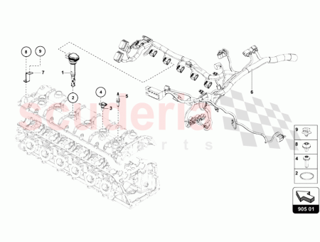 Photo of IGNITION COIL WITH SPARK PLUG CONNECTOR…