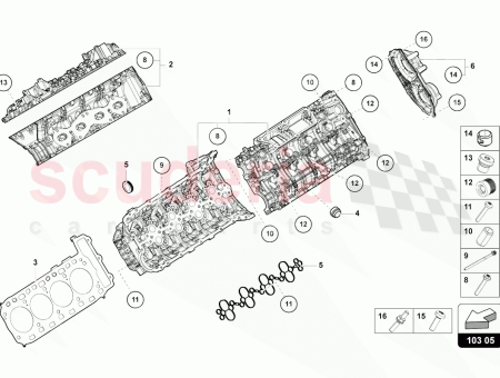 Photo of CYLINDER HEAD BOLT…