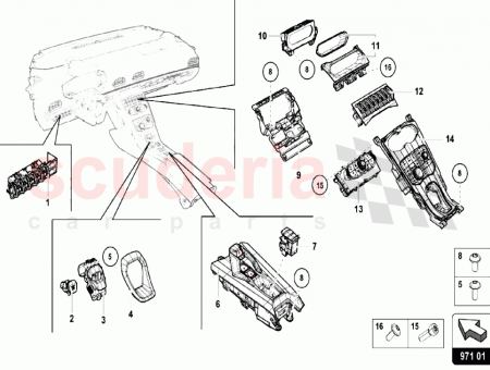 Photo of SWITCH FOR ELECTROMECHANICAL PARKING BRAKE EPB…