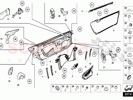 Photo of Hinge Reinforcement right Upper…