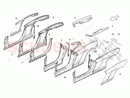 Photo of RIGHT SIDE COVER ASSEMBLY…