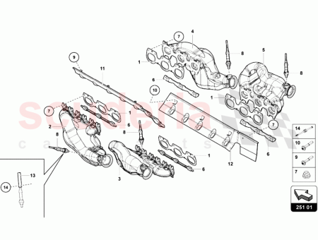 Photo of FRONT LEFT EXHAUST MANIFOLD…