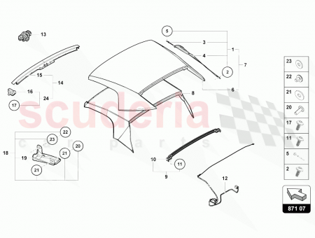 Photo of ROOF COVER FABRIC WITH REAR WINDOW…