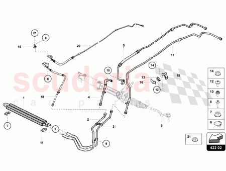 Photo of OIL PRESSURE LINE…