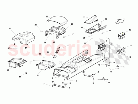 Photo of HAND BRAKE LOWER PORTION CLOSING CARBON INTERIOR…