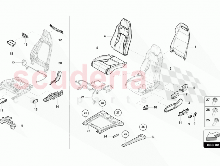 Photo of SEAT FRAME…