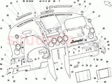 Photo of Dash Panel Trim valentino Balboni Leather Interior without…