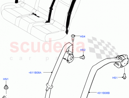 Photo of SEAT BELT AND RETRACTOR…