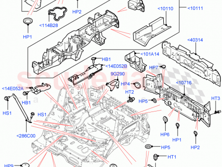 Photo of STIFFENER REAR FLOOR…