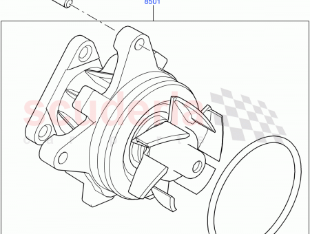 Photo of GASKET WATER PUMP…