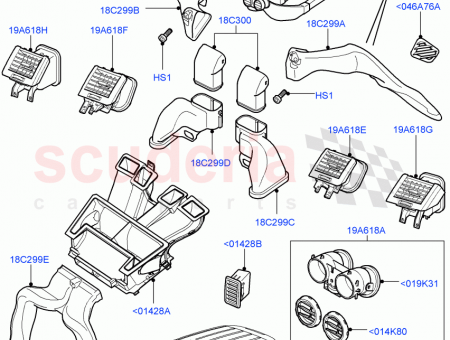 Photo of BEZEL LOUVRE AIR VENT NOZZLE…