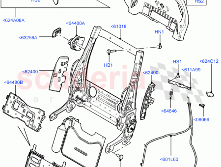 Photo of BEZEL SEAT BELT GUIDE BRACKET…